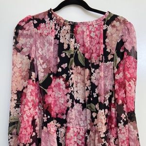 H&M Chiffon Dress size Large